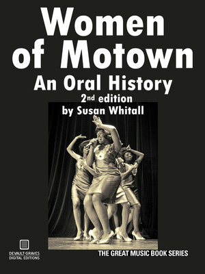 cover image of Women of Motown: an Oral History: